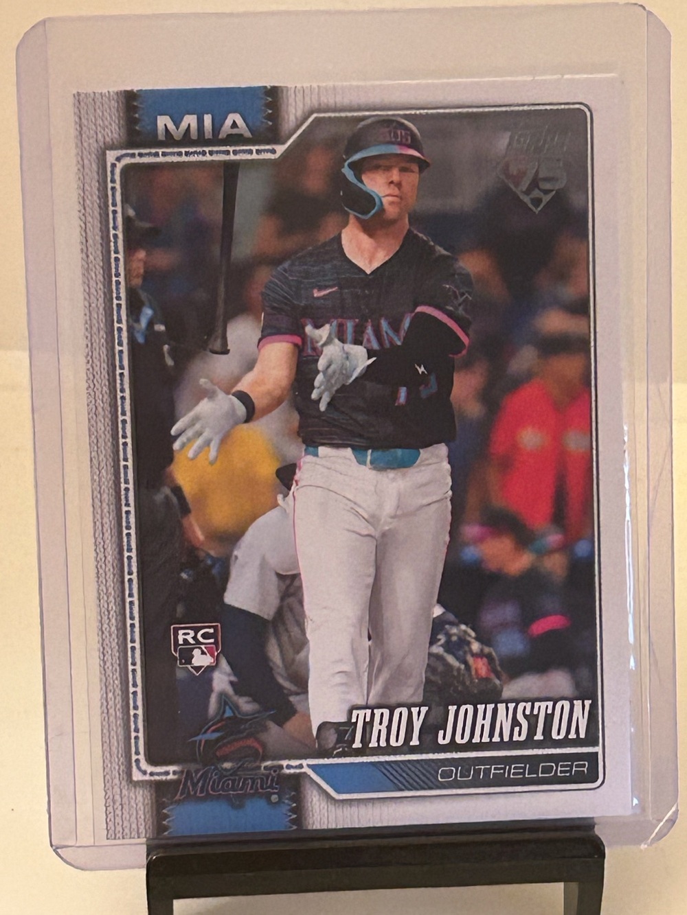 Troy Johnston 2026 Topps Series Baseball Rookie Card